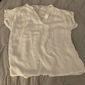 White Blouse Work Shirt